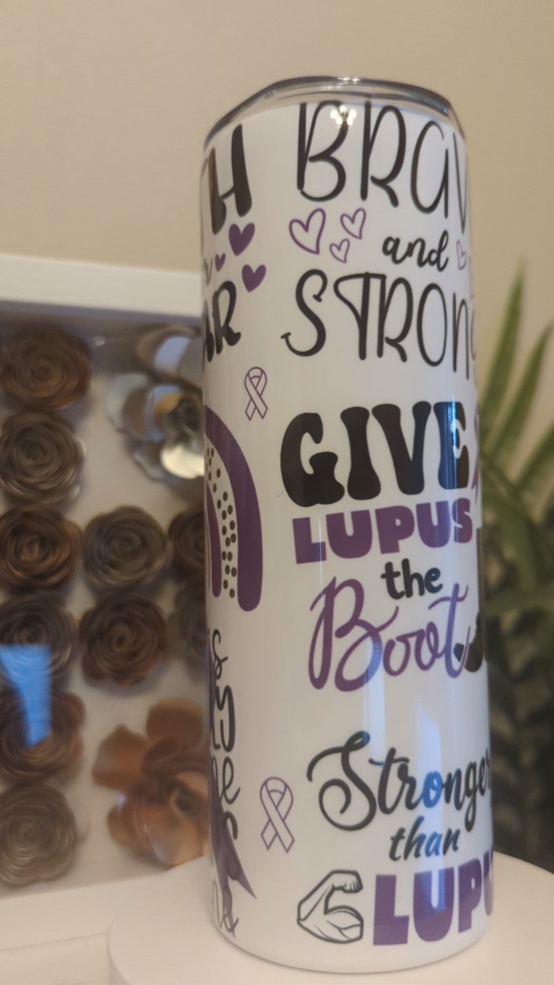 Lupus Awareness 20 Ounce Tumbler