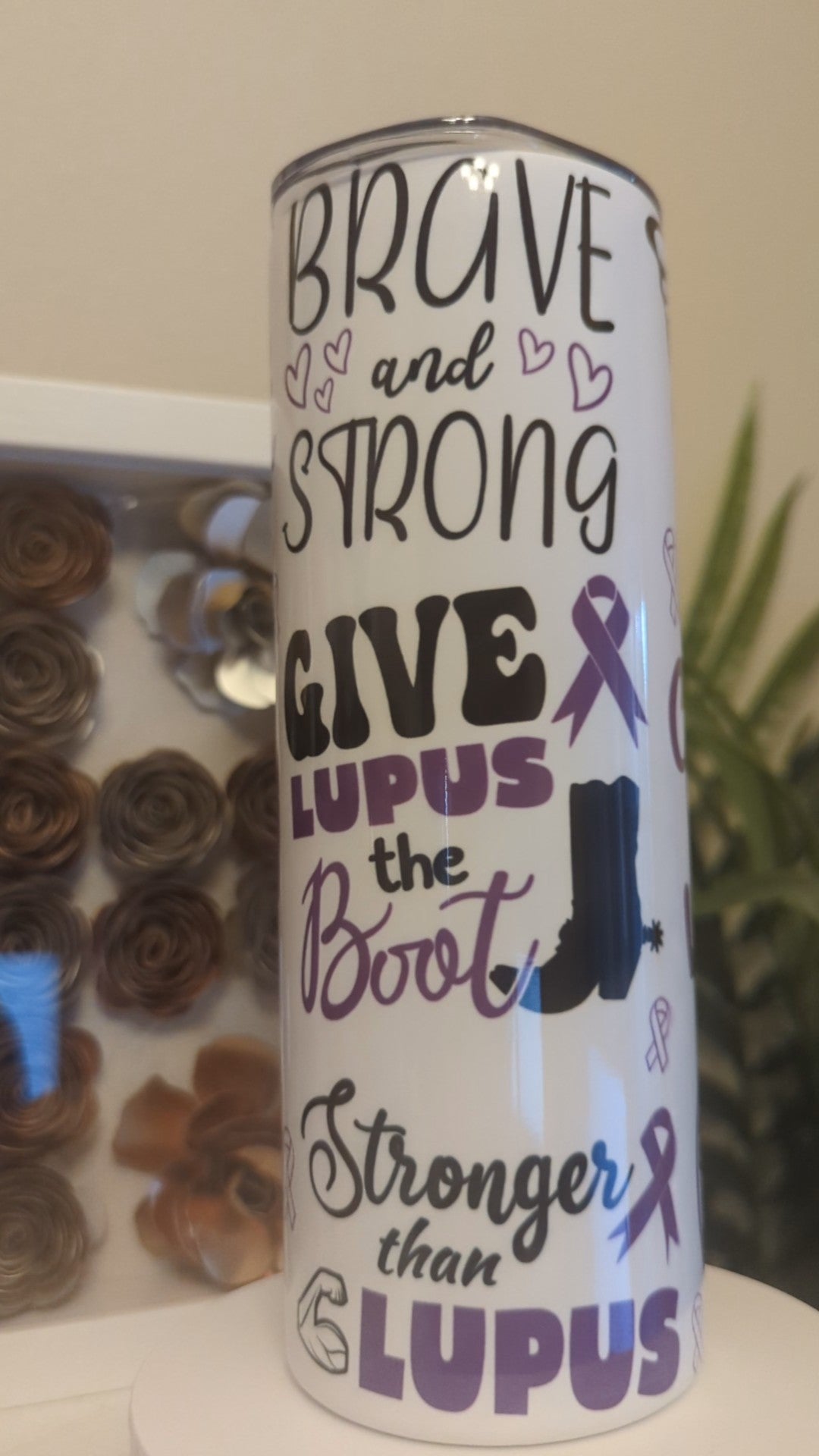 Lupus Awareness 20 Ounce Tumbler