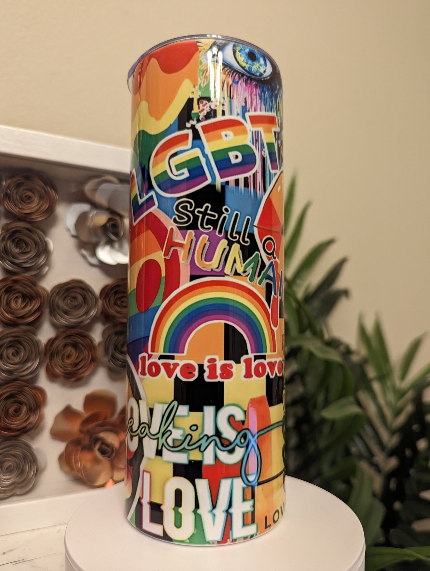 Pride Beautiful 20 Ounce Tumbler