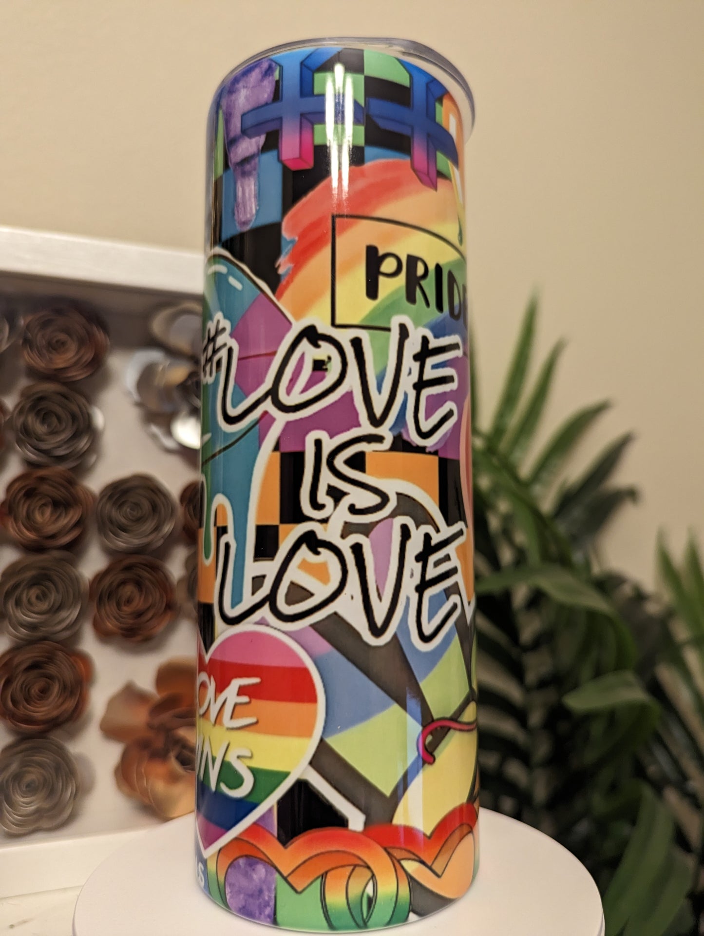 Pride Beautiful 20 Ounce Tumbler