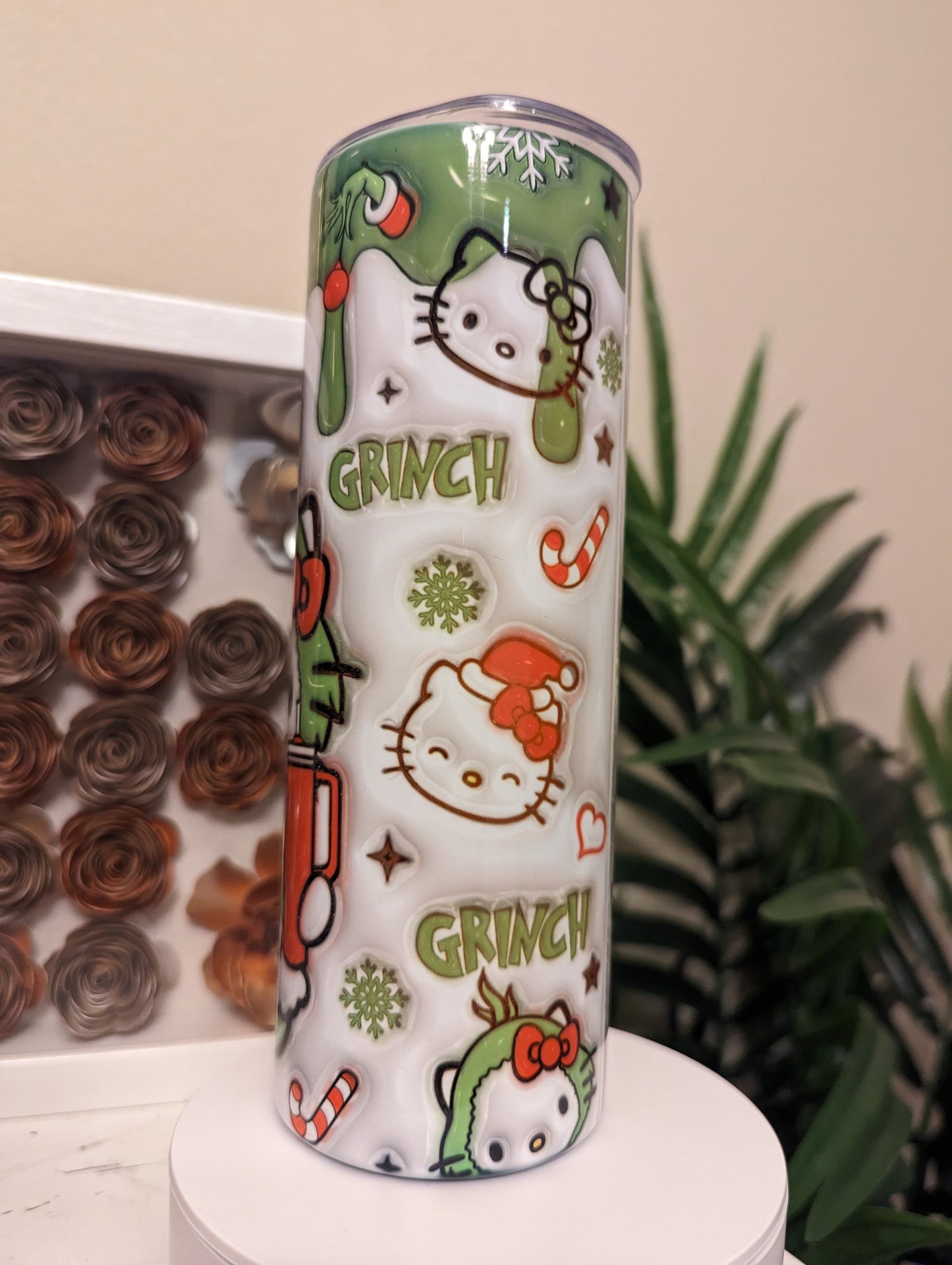 Hi Kit Christmas Grinch #2 20 Ounce Tumbler