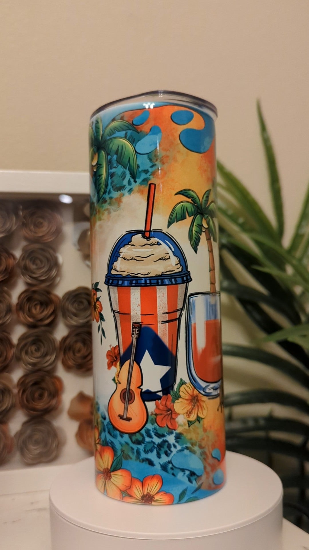 Puerto Rico Flag #2 20 Ounce Tumbler