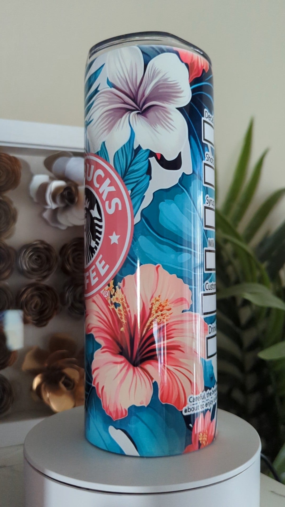 Coffee Hawaiian 🌺 20 ounce tumbler