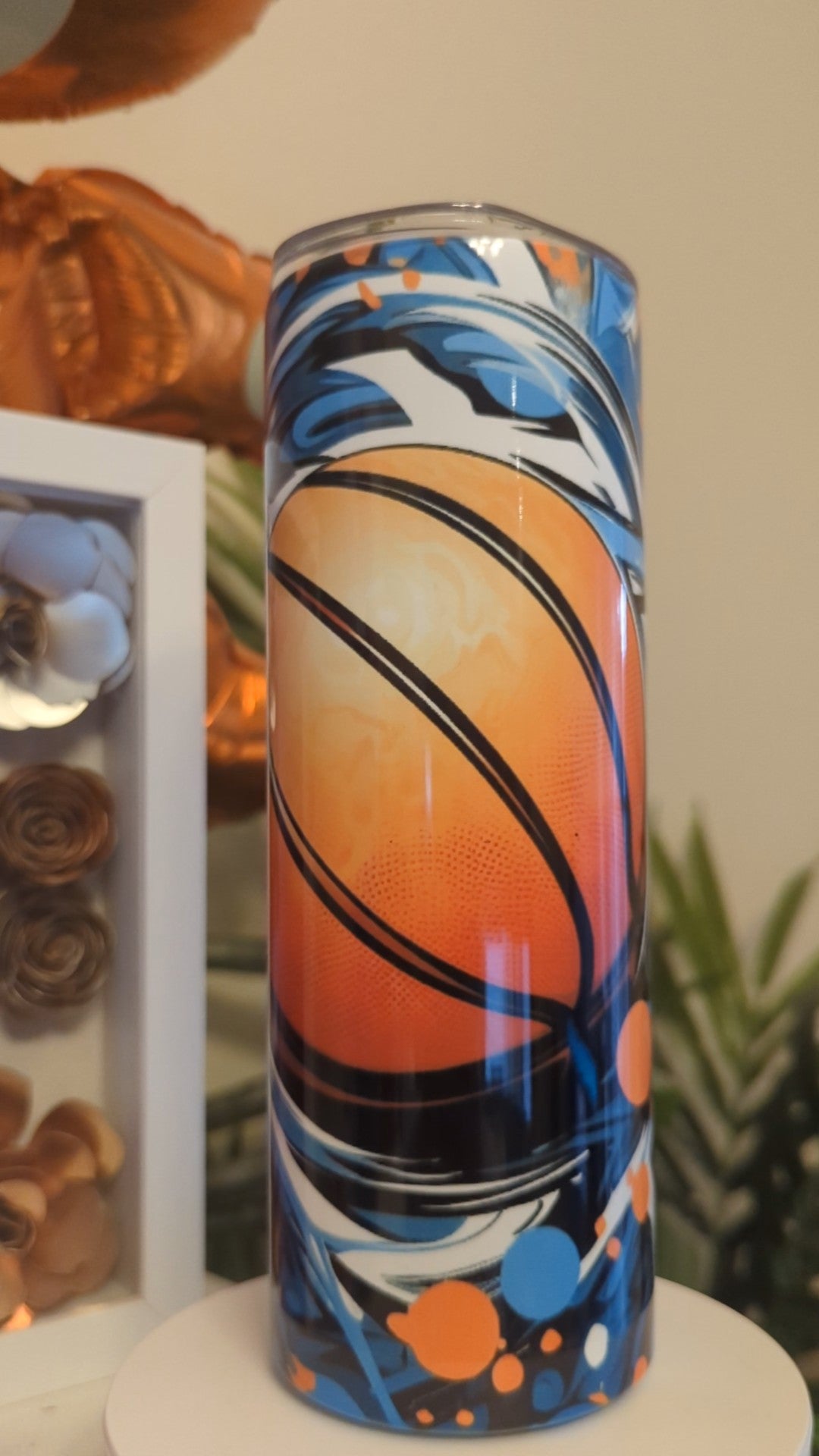 Basketball #1 20 Ounce Tumbler