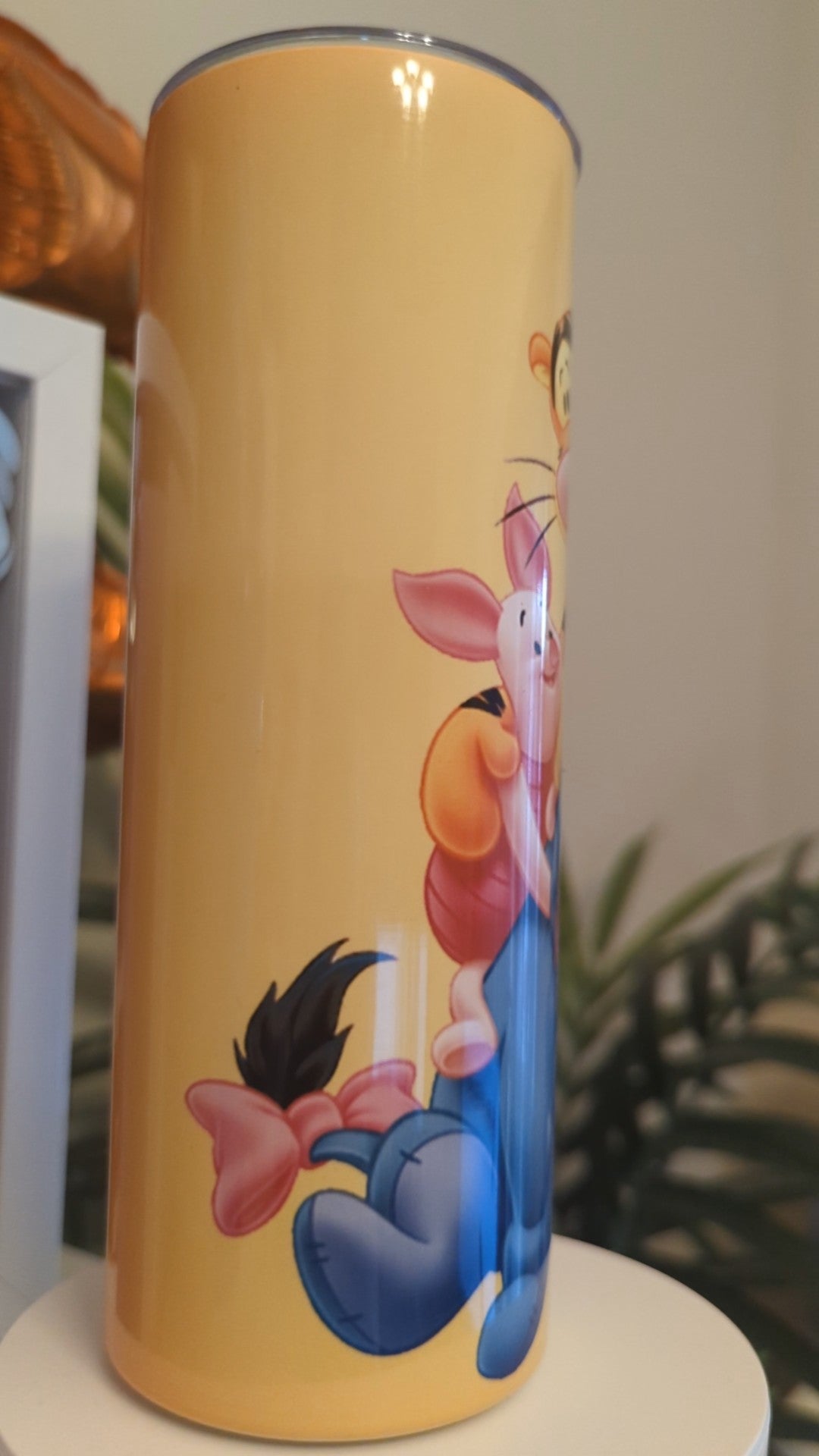 Yellow Pooh 20 Ounce Tumbler