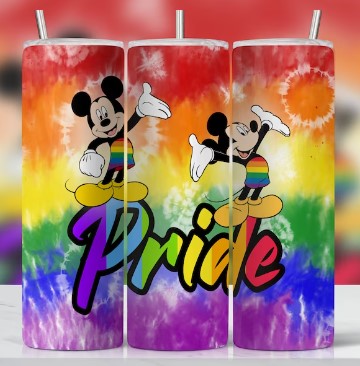 Pride 5 20 ounce tumbler