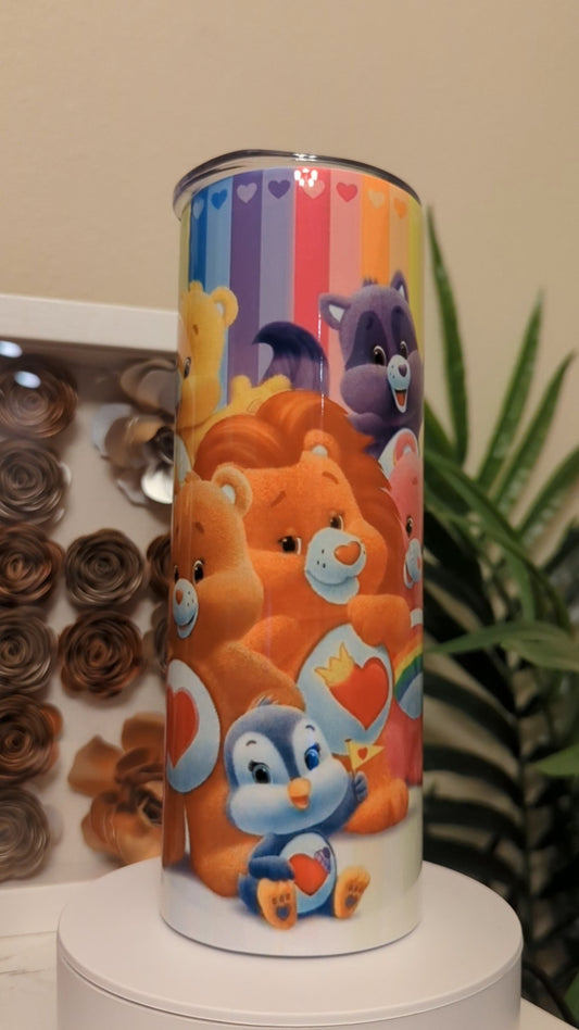 Care Bears Rainbow 20 Ounce Tumbler