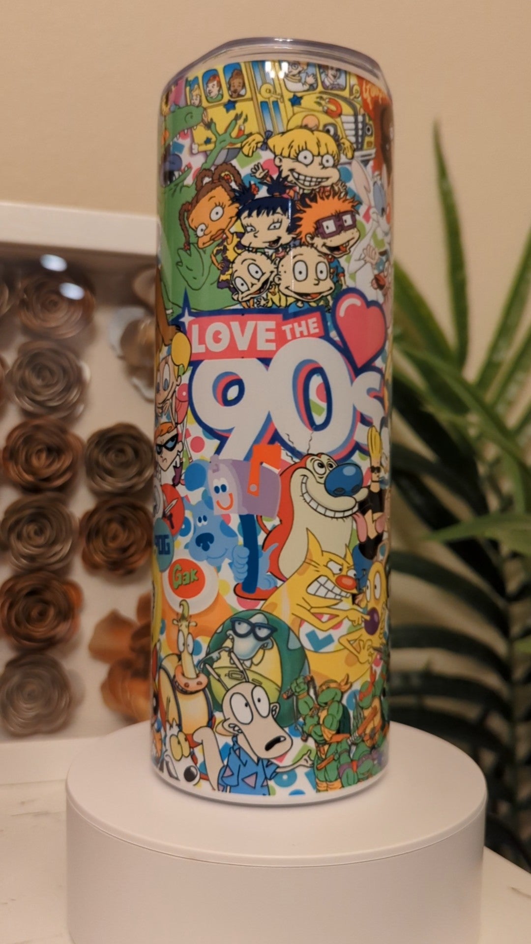 90s Cartoons 20 Ounce Tumbler