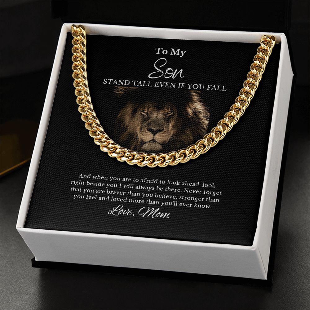 Son From Mom Cuban Link Chain