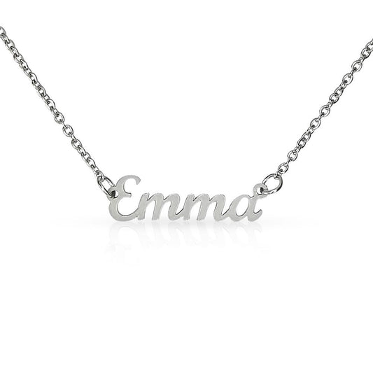 Custom Name Necklace with no MC