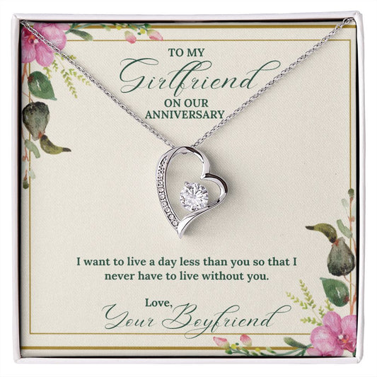 Girlfriend Forever Love Necklace